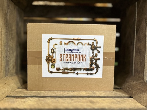 Mixed Media Box #1 - Steampunk